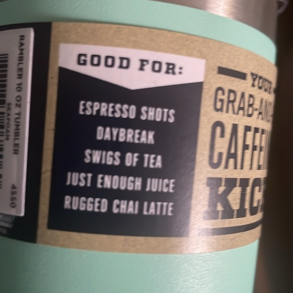 Yeti rambler 10 oz tumbler🎄🎄🎄🎁🎁🎁 - Picture 6 of 7